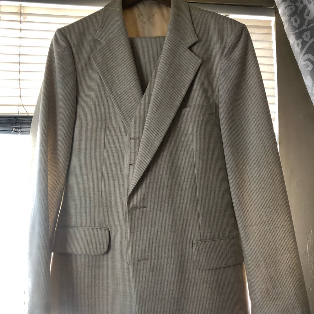 3 piece vintage Yves Saint Laurent suit